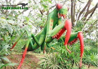 Šumski ukras Realistični kip golemog kukca